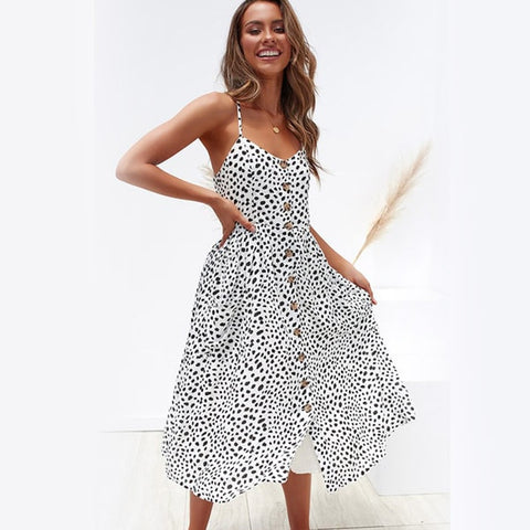 Off The Shoulder Women Pockets Dress Button Through Sexy Backless Midi Dress Summer Casual female Plus Size Lady Beach Vestidos