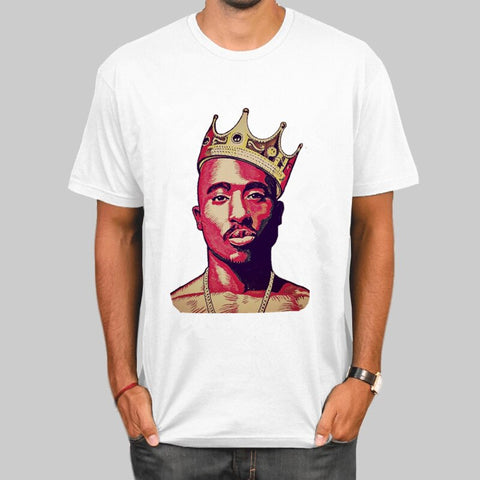 Tupac 2pac Hip Hop Swag harajuku Streetwear Print Mens O-neck T shirts Fashion Men And Women Tops T-shirt Short Sleeve Unisex Ts